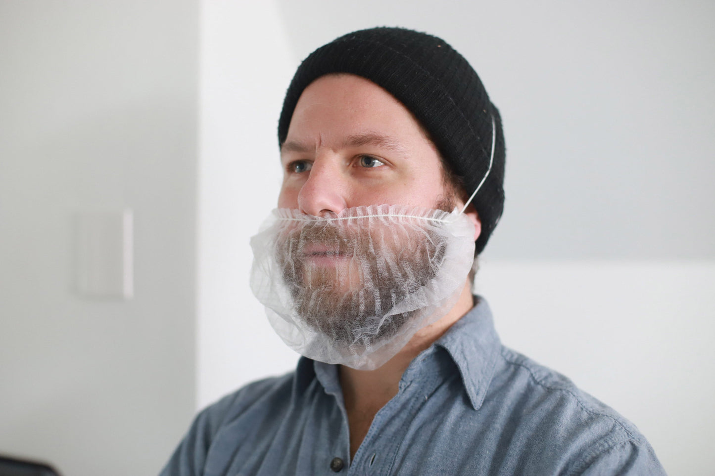 CannaBeardNet™ 18" Elastic Band Beard Cover - 2000 count